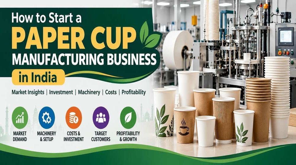 How To Start Paper Cup Manufacturing Business In India