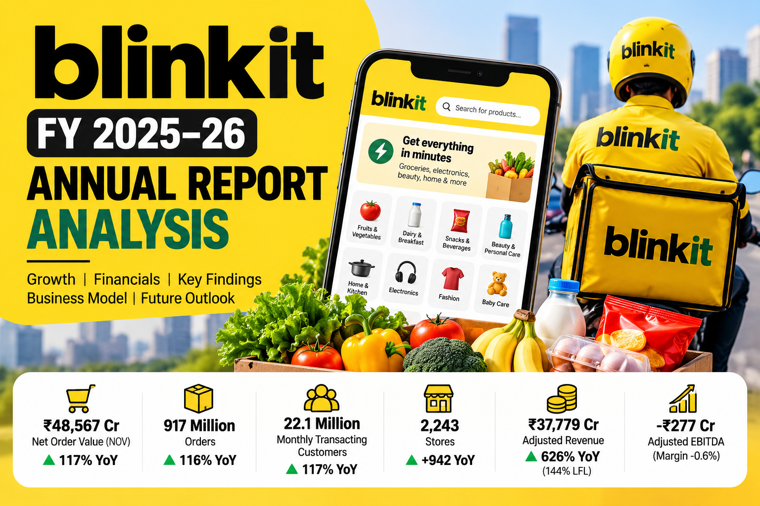 Blinkit FY 2025–26 Annual Report Analysis