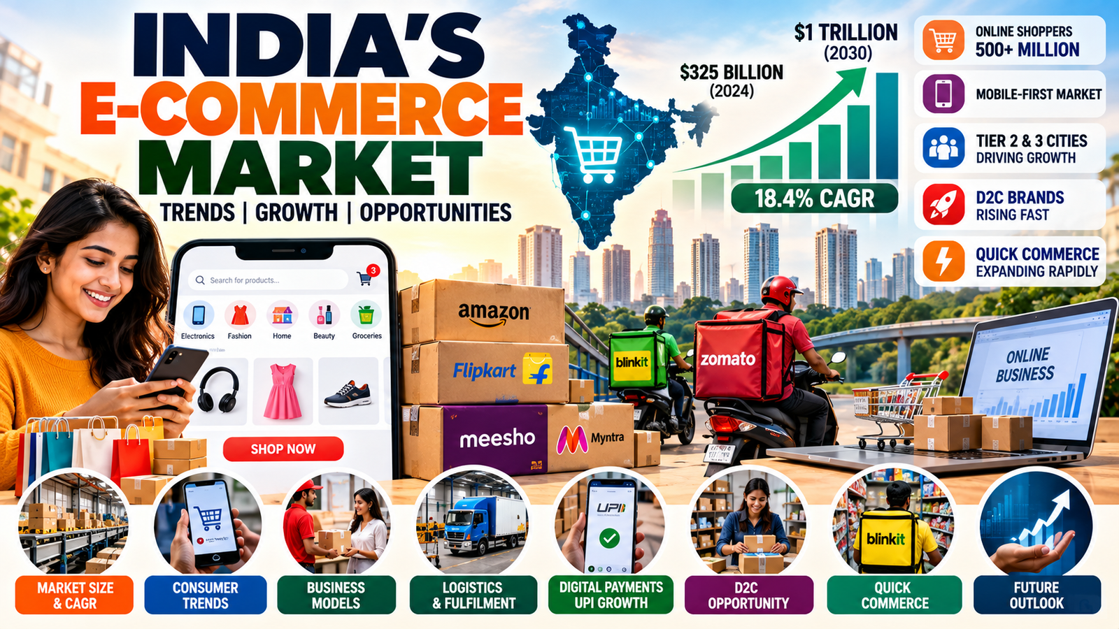 E-Commerce Market & Business Opportunity In India