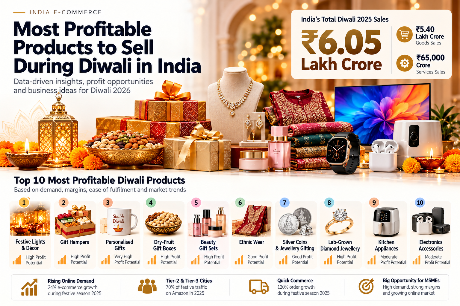 Best Diwali Business Ideas: 10 Profitable Products To Sell