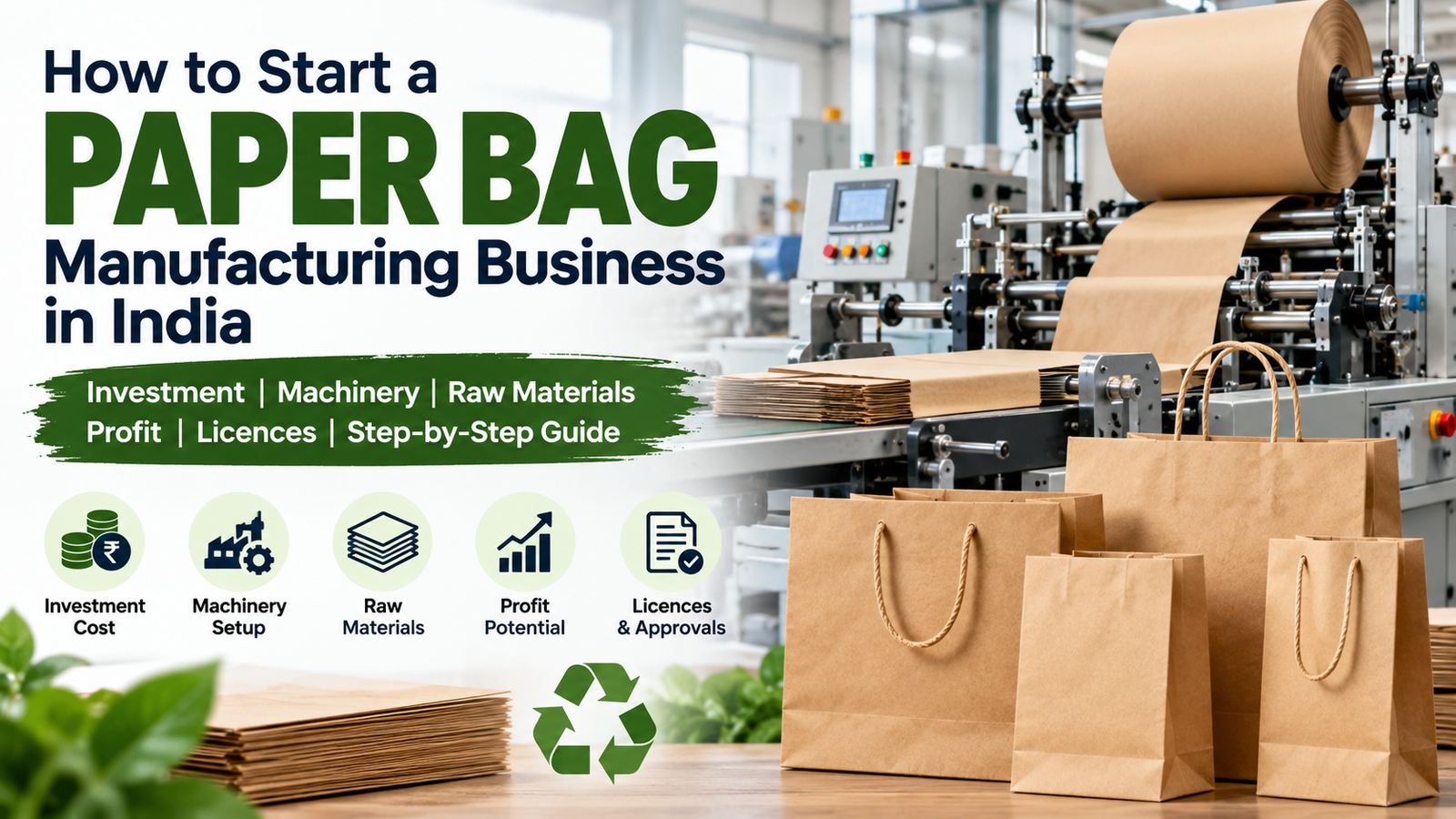 How To Start Paper Bag Manufacturing Business In India